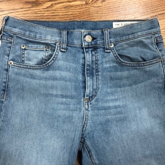NWOT Rag and Bone High Rise Capri Skinny Jean sz29 - Picture 2 of 4